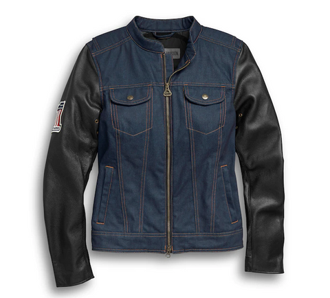 Harley Davidson Denim Veste résistante à l'abrasion arméale, par Donna Réf. 98132-20EW