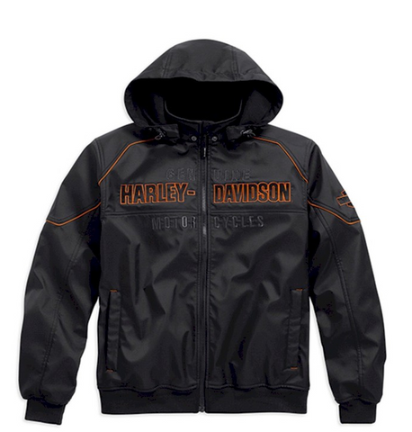 HARLEY DAVIDSON MEN'S IDYLL Veste à coque souple à vent - 98163-21VM