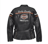 Harley-Davidson Jacke Frauen in Leder Miss Enthusiast Ref. 98030-18EP